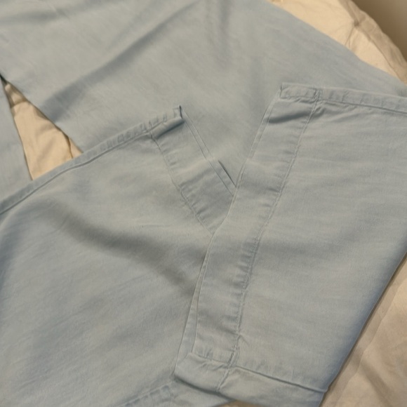 RIVER SKY DRAWSTRING WIDE LEG PANT - Picture 3 of 6